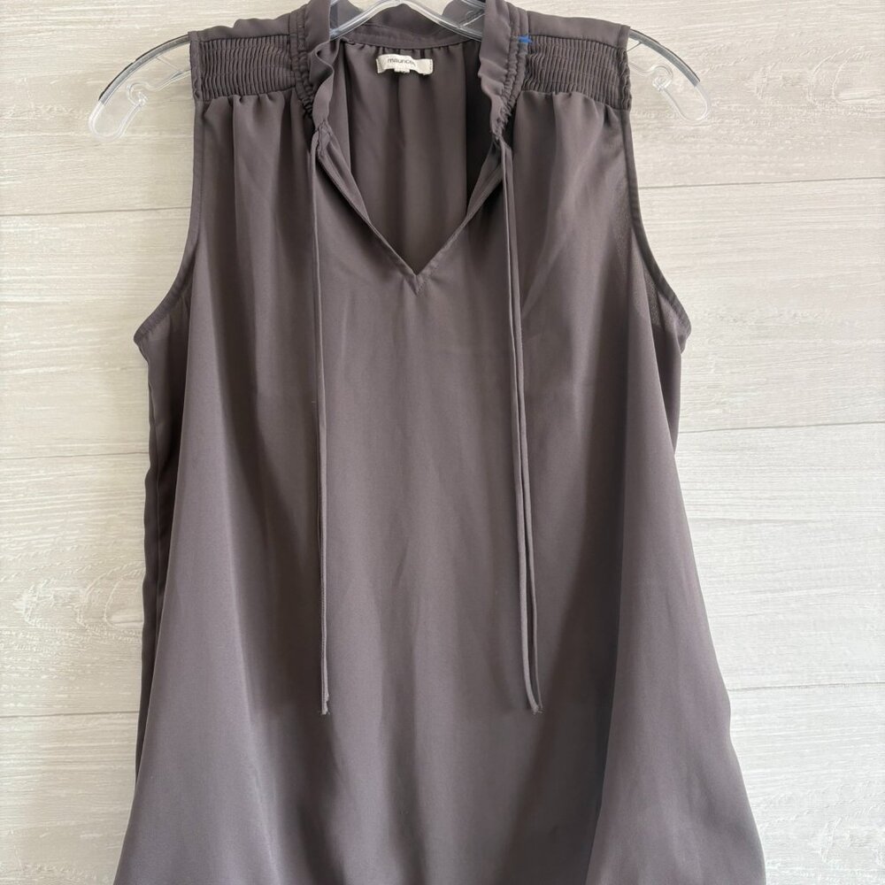 Tie Neck Shell Top Maurices M